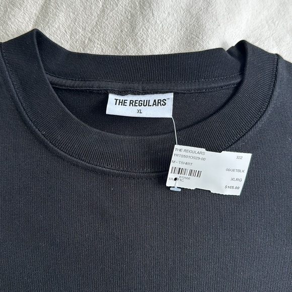 THE REGULARS, Textured and Ribbed Tee, Size XL, NWT - Picture 3 of 6